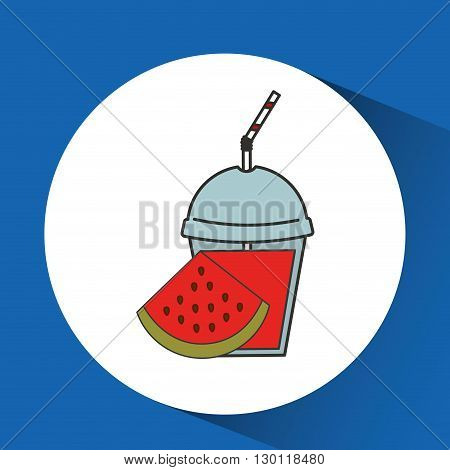 smothie fruit design, vector illustration eps10 graphic