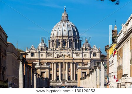 italy, rome, st. peter's basilica