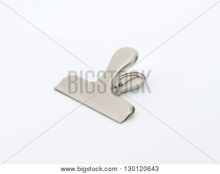 Stainless steel food bag sealer clip