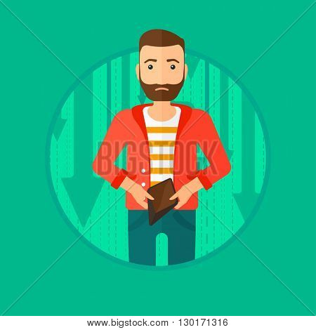 Bancrupt business man.
