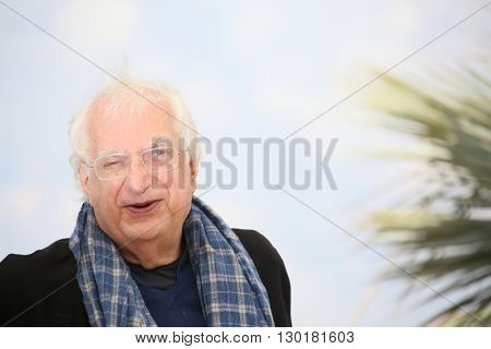 Director Bertrand Tavernier attends the 'Personal Shopper' photocall during the 69th annual Cannes Film Festival at the Palais des Festivals on May 17, 2016 in Cannes, France.