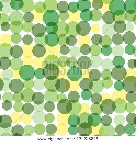 Simple geometric background. Abstract geometric seamless pattern of circles. Suitable for printing fabrics textiles and web.