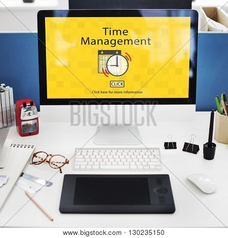 Time Management Schedule Notes Imporant Task Concept