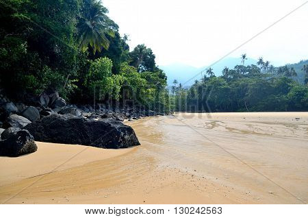 Juara - one of the quietest and most beautiful beaches in Tioman Island Malaysia