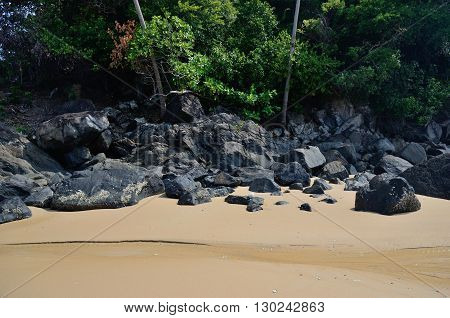 Juara - one of the quietest and most beautiful beaches in Tioman Island Malaysia