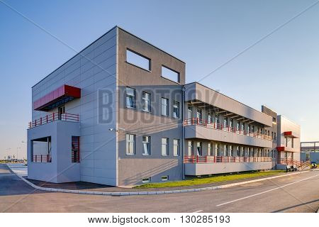 Modern Building In Exterior