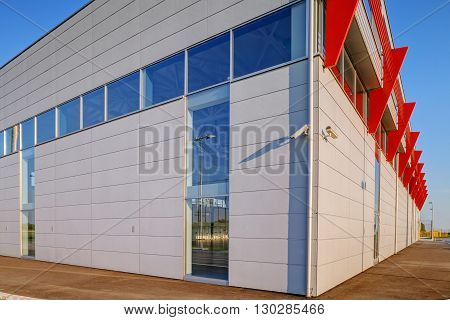 Modern Building In Exterior