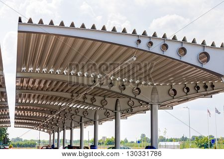 Perforated Aluminum Roof