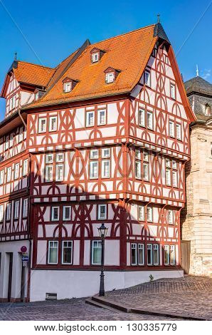 Half-timbered House In Aschaffenburg
