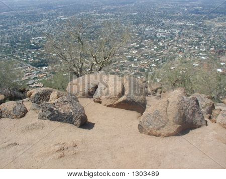 Widok z Camelback Mountain