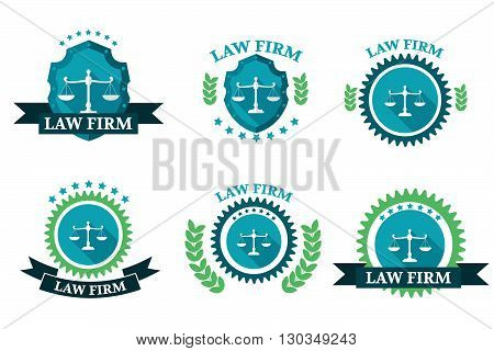 Law Firm Logo Set