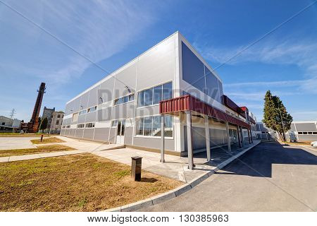 Modern Building In Exterior