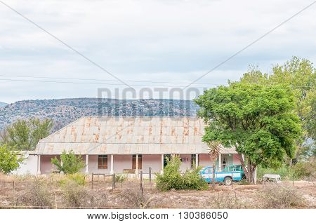 BAVIAANSKLOOF SOUTH AFRICA - MARCH 6 2016: Home the birth place of a renowned Afrikaans author P.H. Nortje in the Baviaanskloof (baboon valley)