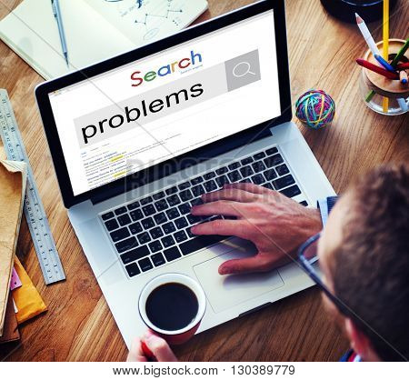 Problems Problem Solving Recession Solution Issue Concept