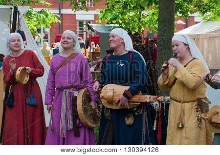 The Medieval Market In Turku
