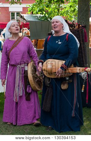 The Medieval Market In Turku