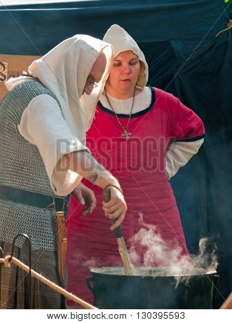 The Medieval Market Of Turku