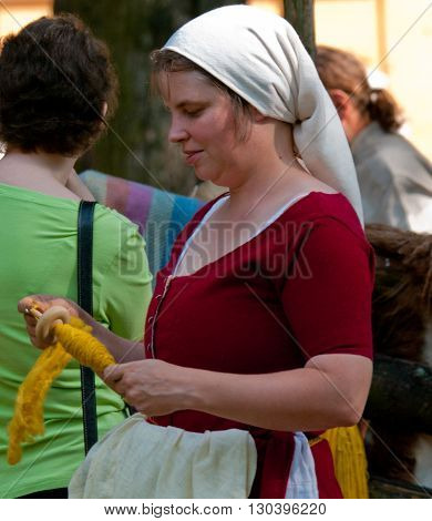 The Medieval Market In Turku