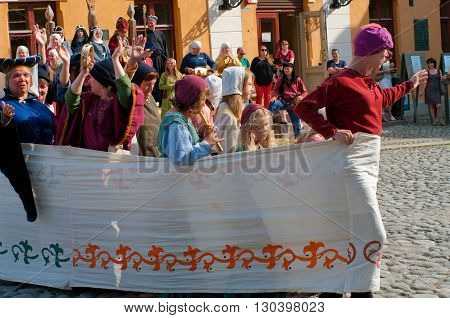 The Medieval Market In Turku