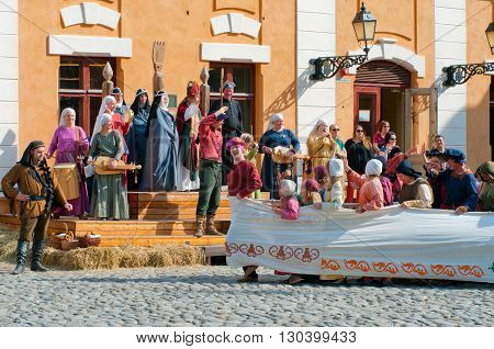 The Medieval Market In Turku