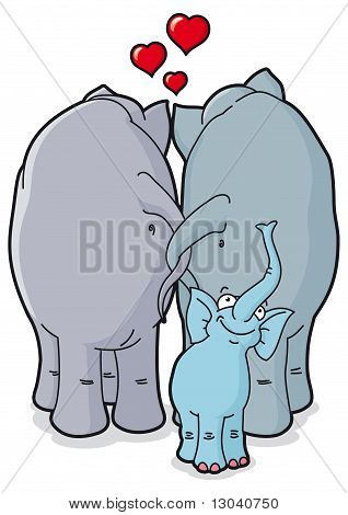 Família elefante