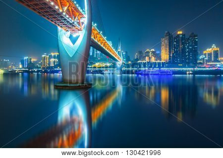 Cityscape of Chongqing at nightÃÂ¯ÃÂ¼?china.