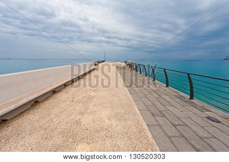 Moorage for Cruise Ships in the Italian City of Minori