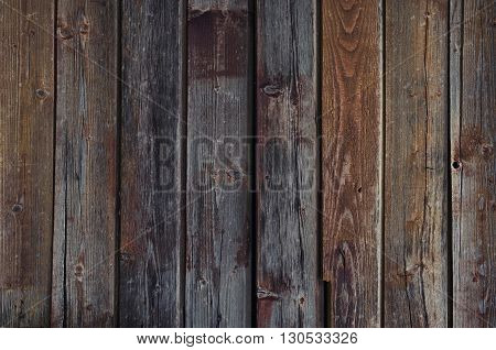 Texture of shabby wooden wall browns. old board