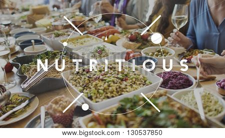 Nutritious Eating Food Healthy Nourishment Concept