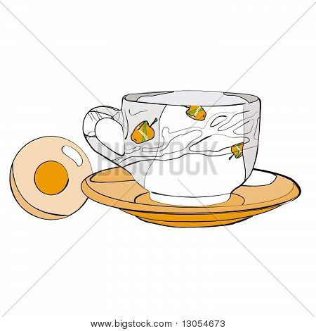 Tea Cup Vector