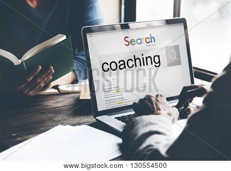 Coaching Leadership Learning Mentoring Management Concept