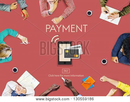 Online Payment Money Remittance Transfer Finance Concept