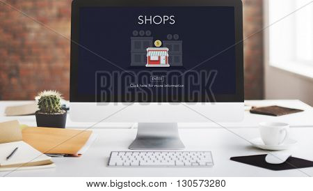 Stores Shops Business Opportunity Investment Concept