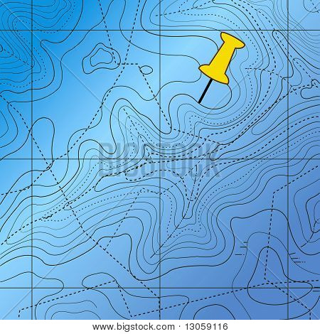 Mappa topografia sfondo
