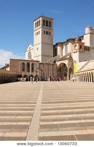 Basilikaen St. Francesco i Assisi, Italien