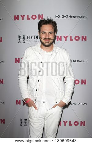 LOS ANGELES - MAY 12:  Jamieson Hill at the NYLON Young Hollywood May Issue Event at HYDE Sunset on May 12, 2016 in Los Angeles, CA