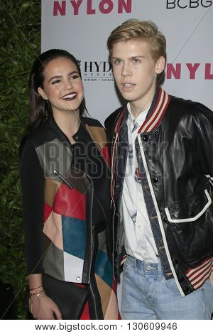 LOS ANGELES - MAY 12:  Bailee Madison, Aidan Alexander at the NYLON Young Hollywood May Issue Event at HYDE Sunset on May 12, 2016 in Los Angeles, CA