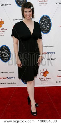 Melanie Paxson at the National Kidney Foundation of Southern California's 28th Annual Gift of Life Celebration held at the Warner Bros. Lot in Burbank, USA on April 29, 2007.