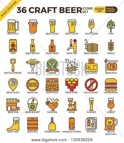 Craft Beer Icons