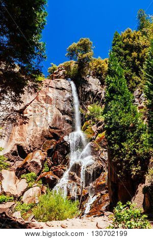 Grizzly Falls, Waterfall, Sequoia National Forest, California, Usa