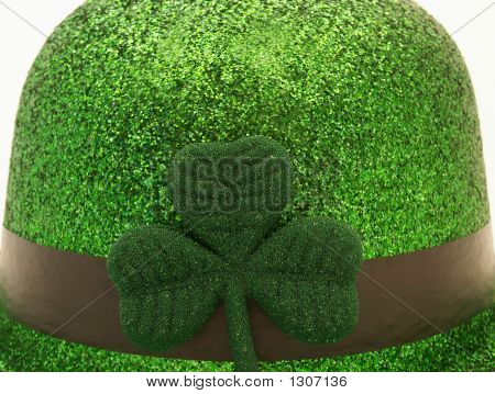 St Patricks Day kapelusz z Shamrock