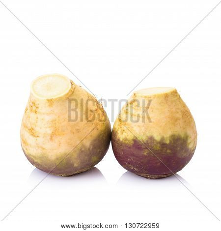 Swede Isolated On White Background