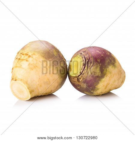 Swede Isolated On White Background