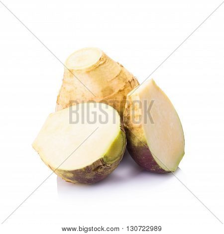 Swede Isolated On White Background