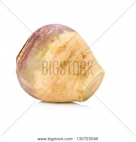 Swede Isolated On White Background