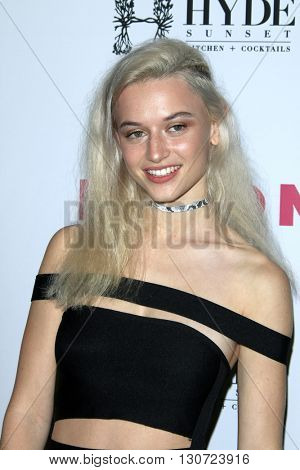 LOS ANGELES - MAY 12:  Valentina Cytrynowicz at the NYLON Young Hollywood May Issue Event at HYDE Sunset on May 12, 2016 in Los Angeles, CA