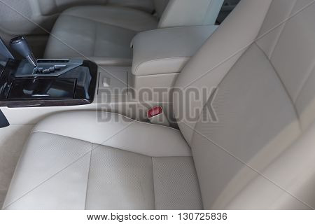 New Fabric Passenger Seat In Car