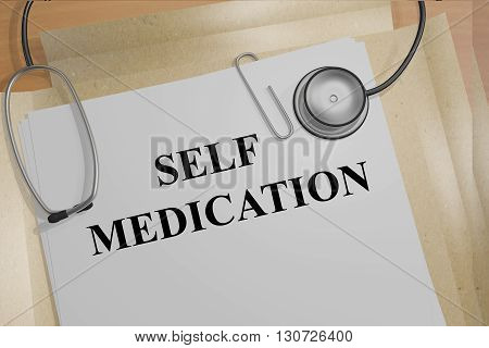 Self Medication Medicial Concept