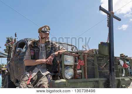 Post-apocalyptic Survival Costume Man