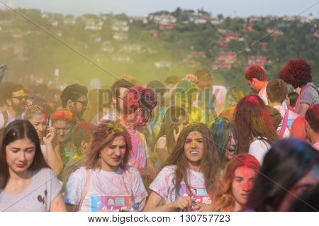 Color Up Run In Istanbul